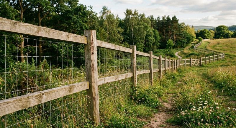 Wooden Dog Fence Installation in Roseville, CA
