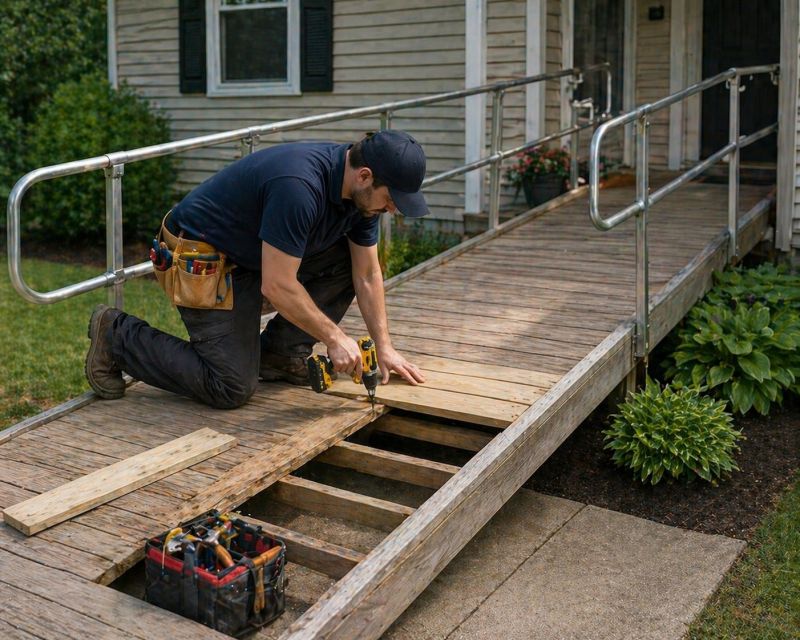 Entrance Ramp Installation in Kansas City, KS