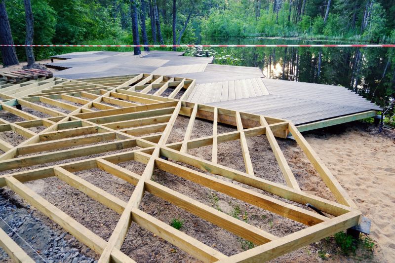 Ground Level Deck Construction in Fairfield County, CT