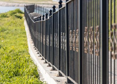 Metal Fence Construction in Alpharetta, GA