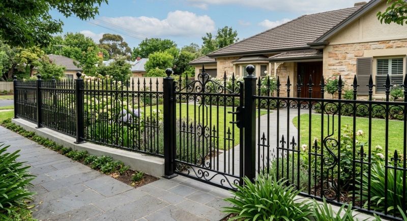 Victorian Fence Installation in Alpharetta, GA